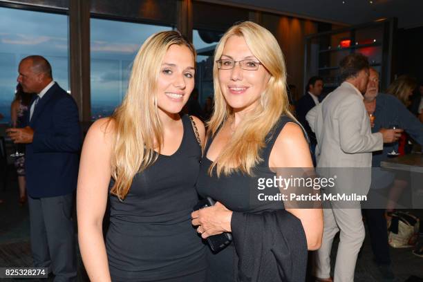 Jenny Lenz and Dolly Lenz attend Magrino PR 25th Anniversary at Bar SixtyFive at Rainbow Room on July 25, 2017 in New York City.