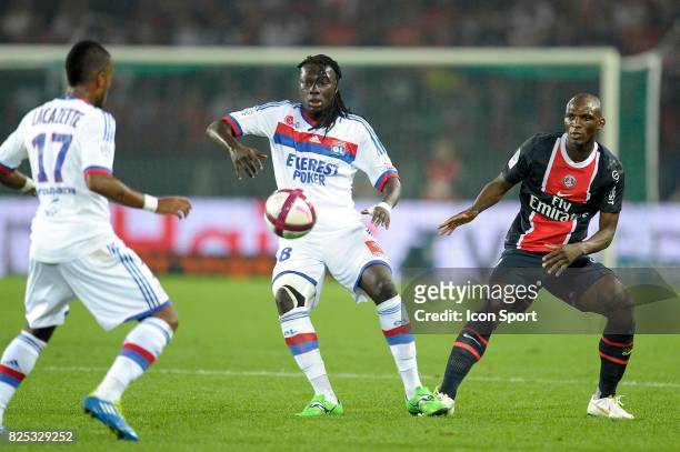 Bafetimbi GOMIS / Zoumana CAMARA - - Paris Saint Germain / Lyon - 9e journee Ligue 1,