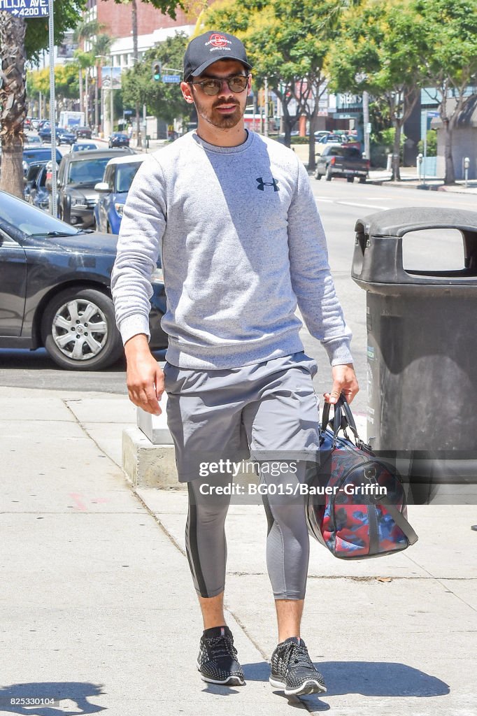 Celebrity Sightings In Los Angeles - August 01, 2017