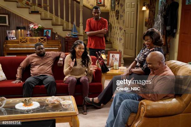 Gold Diggers" Episode 313 -- Pictured: Lil'Rel Howery as Bobby Carmichael, Tiffany Haddish as Nekeisha Williams, Jerrod Carmichael as Jerrod...