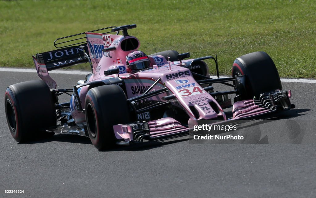 F1 In-Season Testing In Budapest - Day One