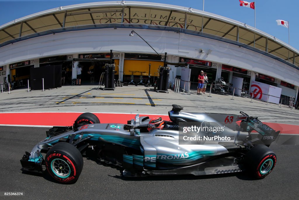 F1 In-Season Testing In Budapest - Day One