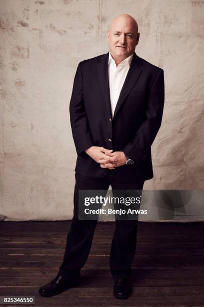 Astronaut Capt. Scott Kelly of PBS's 'Beyond a Year in Space' poses for a portrait during the 2017 Summer Television Critics Association Press Tour...