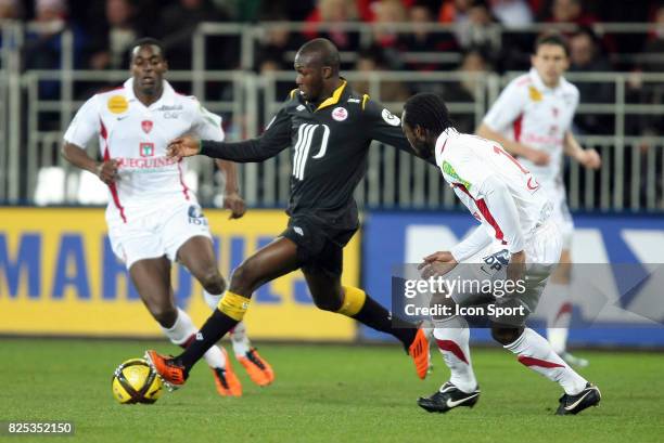 Moussa SOW - - Brest / Lille - 28eme journee de Ligue 1,