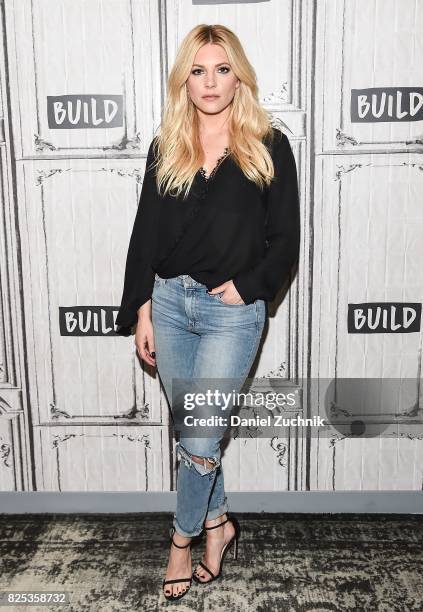 Katheryn Winnick attends the Build Series to discuss 'Dark Tower' and 'Vikings' at Build Studio on August 1, 2017 in New York City.