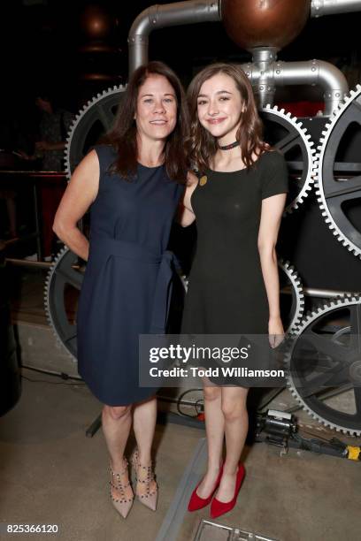 Amazon Studios Head of Kids Programming Tara Sorensen and Ashley Boettcher attend Amazon Studios' premiere for "Lost In Oz" at NeueHouse Los Angeles...