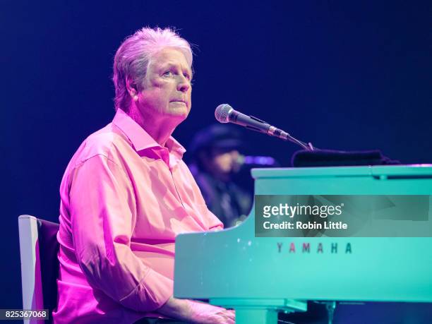 Brian Wilson performs at the Eventim Apollo on August 1, 2017 in London, England.