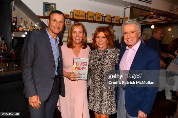 Michael Gelman, Laurie Gelman, Joy Philbin and Regis Philbin attend Michael Gelman Celebrates The Launch Of CLASS MOM, A Novel By Laurie Gelman at...