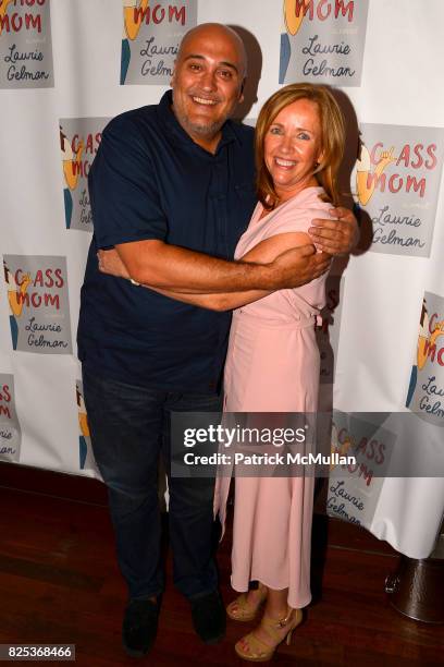 Albert Bianchini and Laurie Gelman attend Michael Gelman Celebrates The Launch Of CLASS MOM, A Novel By Laurie Gelman at Loi Estiatorio on July 26,...