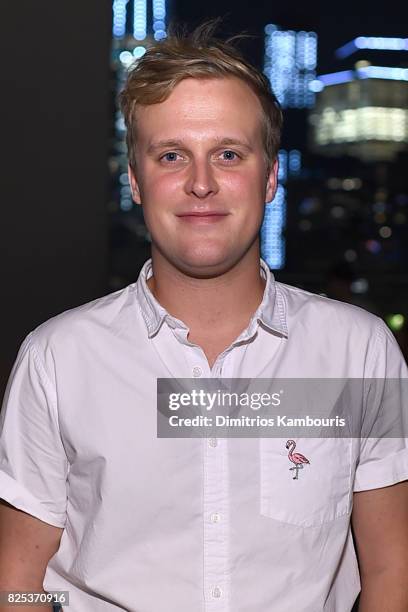 John Early attends the "Fun Mom Dinner"- After Party at The Jimmy at the James Hotel on August 1, 2017 in New York City.