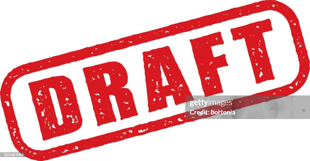 Red Rubber Stamp Icon On Transparent Background High-Res Vector Graphic