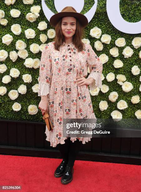 Renee Felice Smith arrives at the 2017 Summer TCA Tour - CBS Television Studios' Summer Soiree at CBS Studios - Radford on August 1, 2017 in Studio...