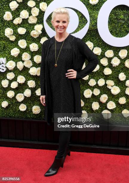 Monica Potter arrives at the 2017 Summer TCA Tour - CBS Television Studios' Summer Soiree at CBS Studios - Radford on August 1, 2017 in Studio City,...