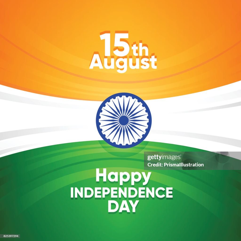 India Independence Day Background High-Res Vector Graphic - Getty Images