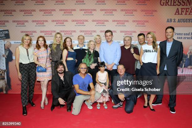 Producer Kerstin Schmidbauer, Nora Waldstaetten, Lilith Stangenberg, Franziska Singer, Simon Schwarz, Enzi Fuchs, Writer Rita Falk, Sebastian Bezzel,...