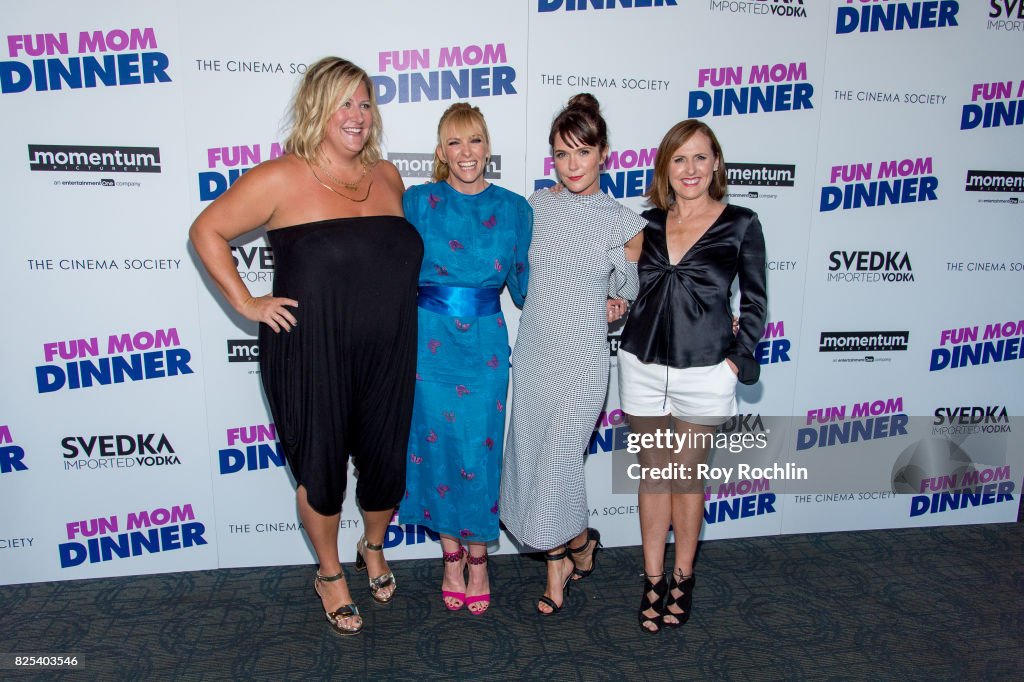 Momentum Pictures With The Cinema Society & SVEDKA Host A Screening Of "Fun Mom Dinner"