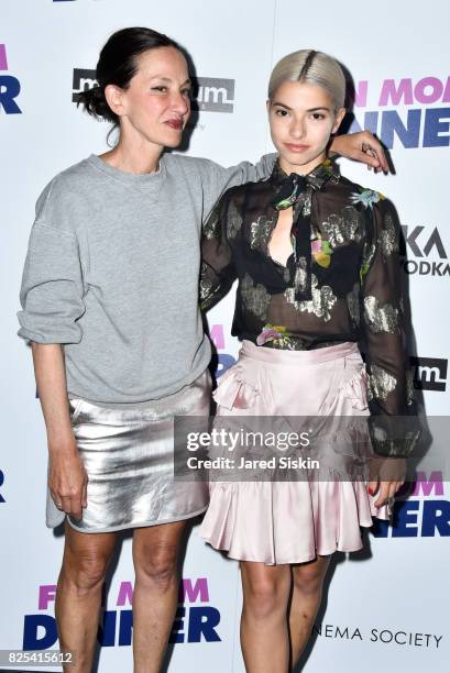 Cynthia Rowley and Kit Keenan attend Momentum Pictures with The Cinema Society & SVEDKA host a screening of "Fun Mom Dinner" at the Landmark Sunshine...