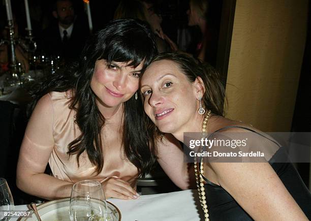 Rosetta Getty and Jacqui Getty