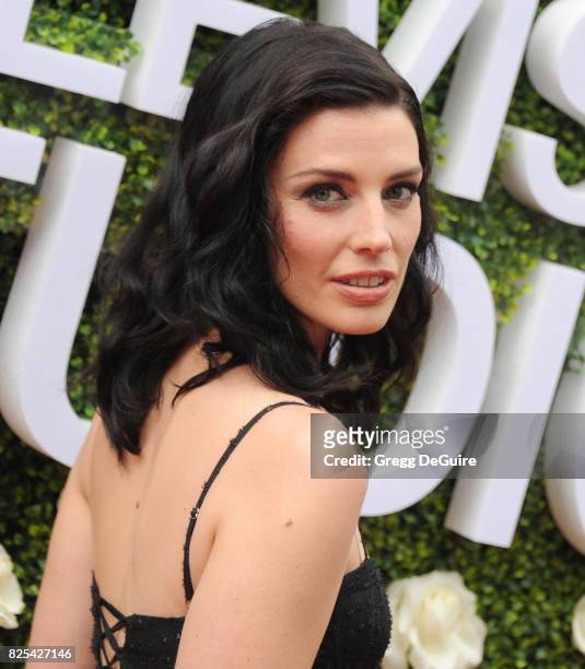Jessica Pare arrives at the 2017 Summer TCA Tour - CBS Television Studios' Summer Soiree at CBS Studios - Radford on August 1, 2017 in Studio City,...