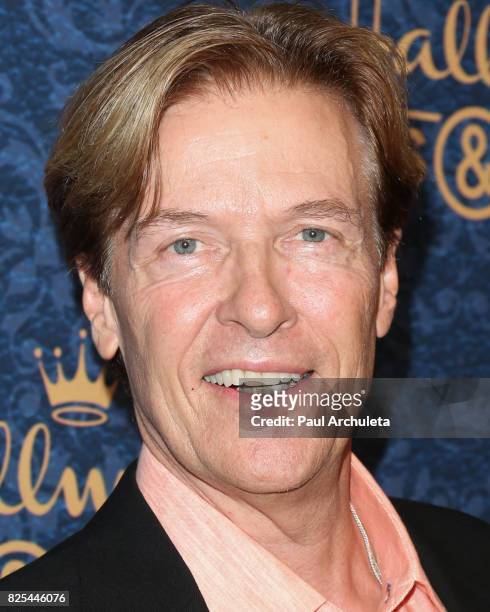 Actor Jack Wagner attends the premiere of Hallmark Movies & Mysteries' "Garage Sale Mystery" at The Paley Center for Media on August 1, 2017 in...