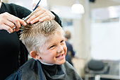 5 Year Old Getting A Haircut