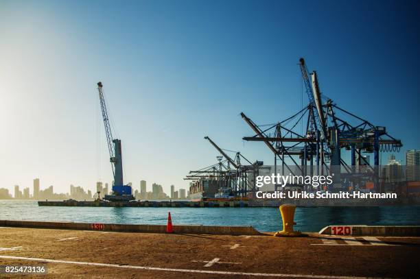 habour of cartagena - bolivar ストックフォトと画像