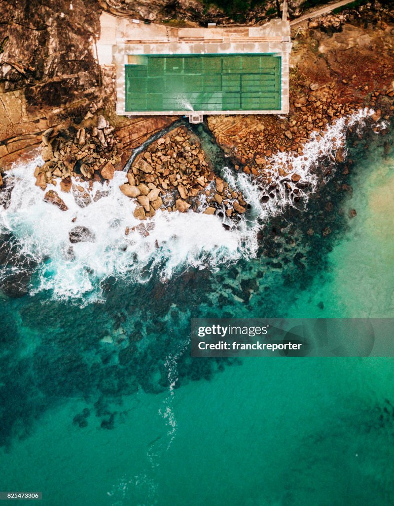 Bronte beach natural pool