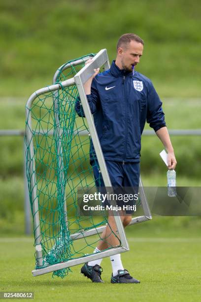 Mark Sampson head coach of England Women during the England Training Session at Sporting 70 on August 2, 2017 in Utrecht, Netherlands.