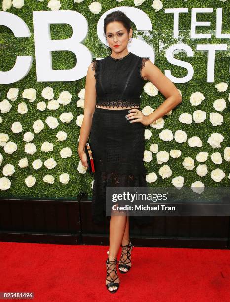 Kelen Coleman arrives to the 2017 Summer TCA Tour - CBS Television Studios' Summer Soiree held at CBS Studios - Radford on August 1, 2017 in Studio...