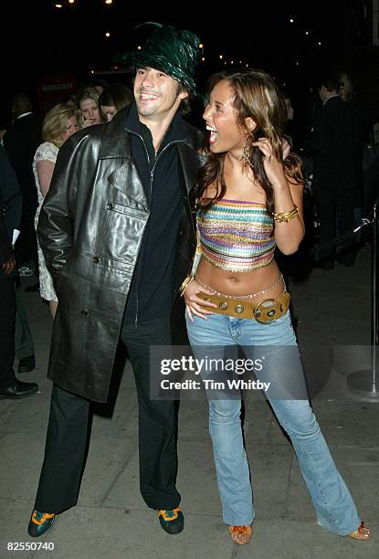 Jay Kay of Jamiroquai with Myleene Klass