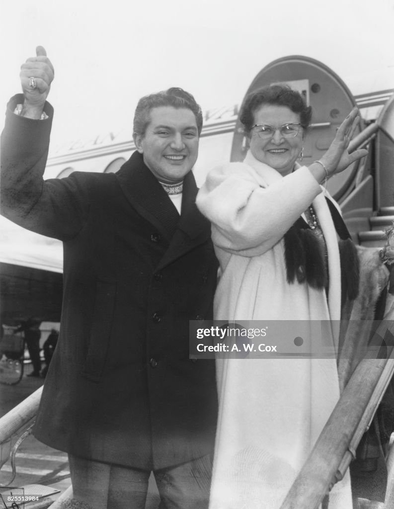 Liberace And His Mother