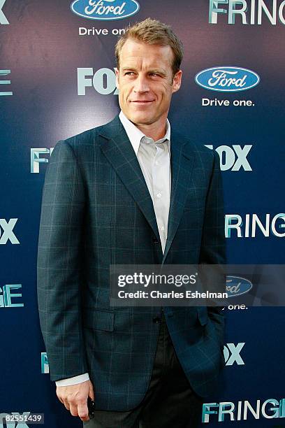 Actor Mark Valley attends the "Fringe" premiere party at THE XCHANGE on August 25, 2008 in New York City.