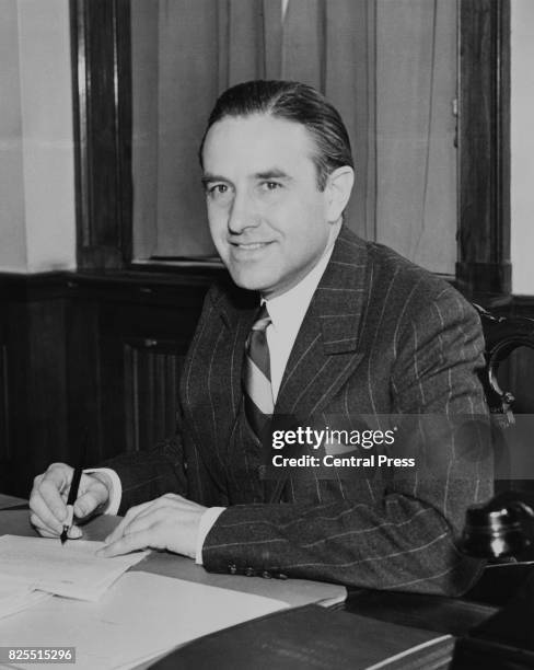 American diplomat W. Averell Harriman , 17th March 1941.