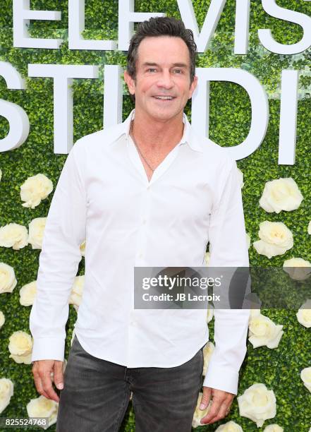 Jeff Probst attends the 2017 Summer TCA Tour - CBS Television Studios' Summer Soiree on August 01 in Studio City, California.