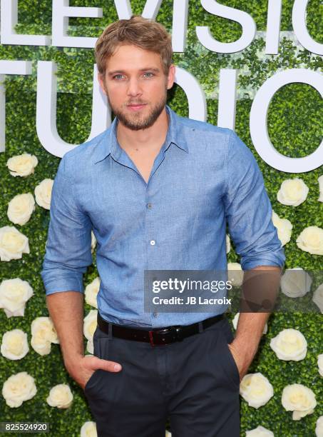 Max Thieriot attends the 2017 Summer TCA Tour - CBS Television Studios' Summer Soiree on August 01 in Studio City, California.