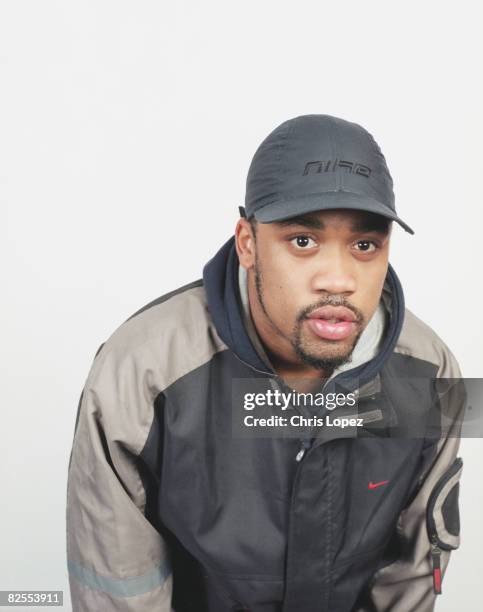 London MC Wiley , founder member of grime music collective Roll Deep and formerly of the Pay As You Go Cartel, circa 2002. He was born Richard Kylea...