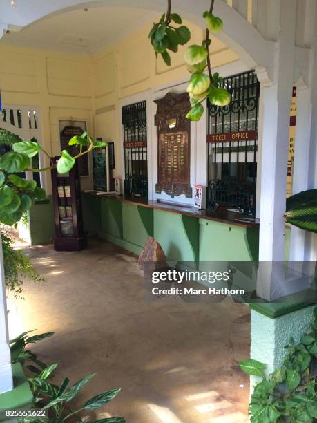 railway station ticket office - marc hathorn stock-fotos und bilder