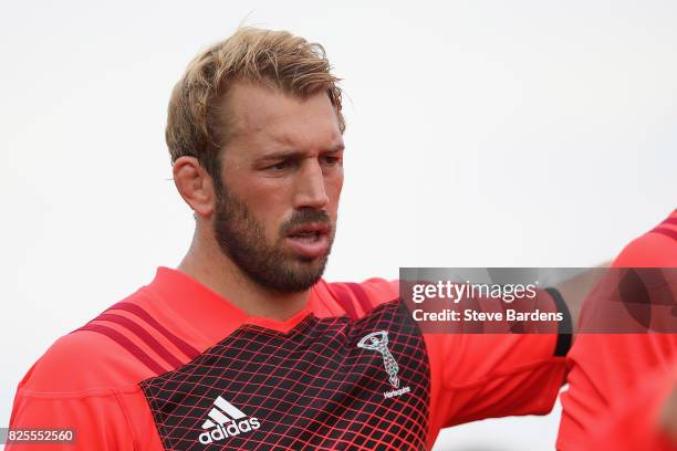 Chris Robshaw of Harlequins during a training session at the Adi-Dassler Stadion on August 2, 2017 in Herzogenaurach, Germany.