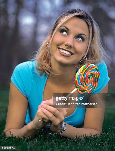 Baltimore, Maryland - A young Stacy Keibler poses for the camera in her early days as Miss Hancock of the WWE.