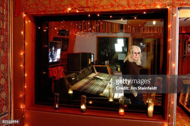 Rock producer Roy Thomas Baker poses for a portrait at The Village Recording Studio in Los Angeles, California on December 9, 2005.