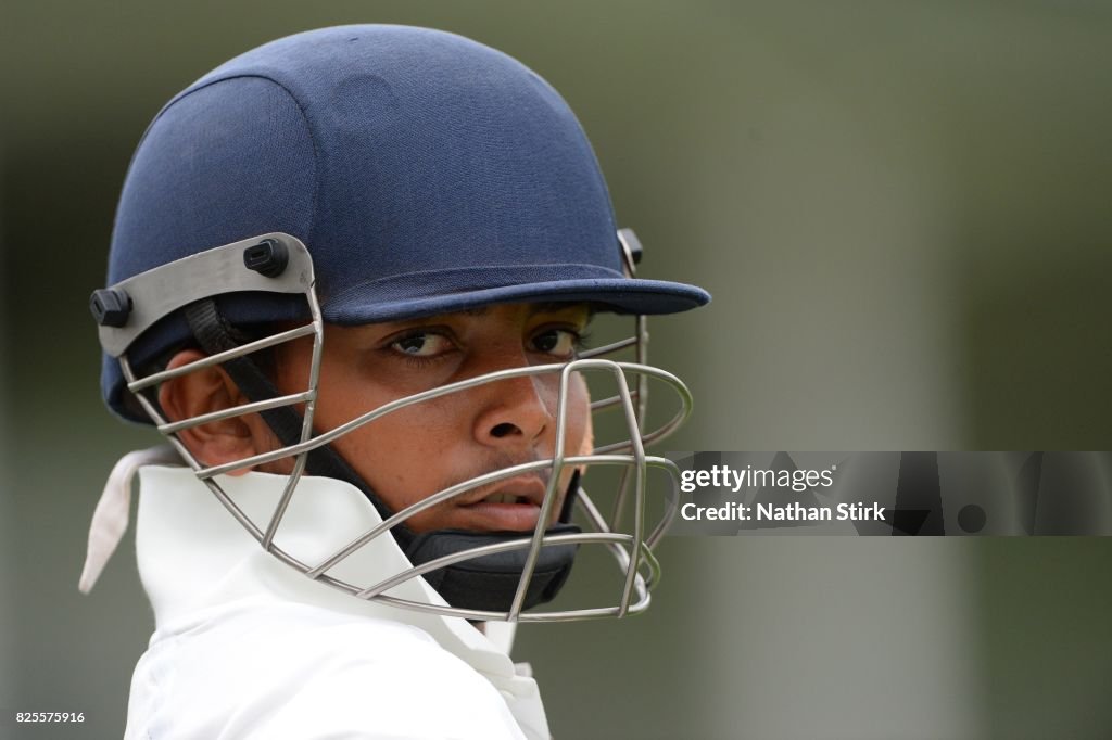 England U19's v India U19's