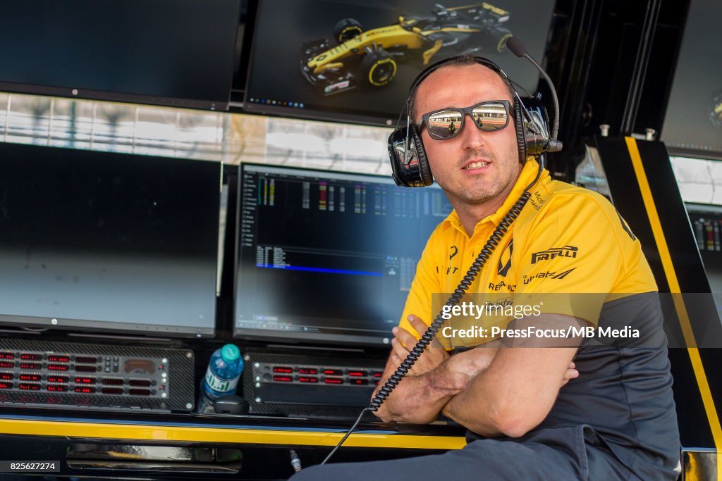 F1 in-season testing at Hungaroring
