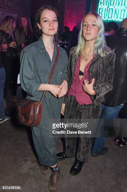Esme Creed-Miles and guest attend a special screening of "Atomic Blonde" at The Village Underground on August 2, 2017 in London, England.