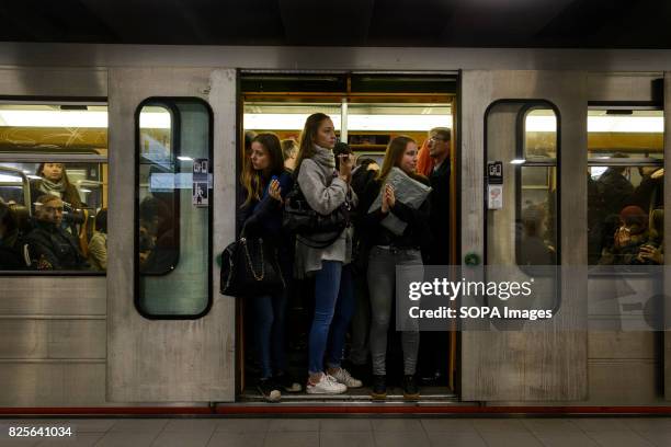 People in Brussels clapped during a minute of noise, while metro drivers signalled non-stop at 9.11am. Maelbeek/Maalbeek station, where the...