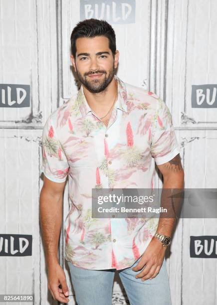 Actor Jesse Metcalfe visits Build to discuss "Chesapeake Shores" at Build Studio on August 2, 2017 in New York City.