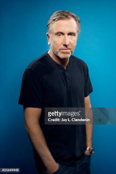 Actor Tim Roth, from the television series "Twin Peaks," is photographed in the L.A. Times photo studio at Comic-Con 2017, in San Diego, CA on July...