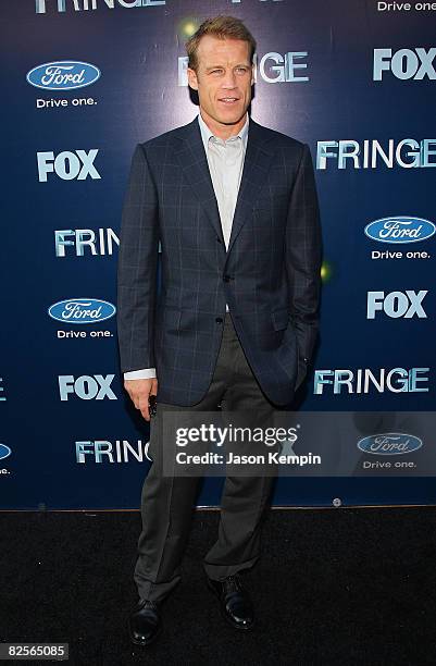 Actor Mark Valley attends "Fringe" New York premiere party at The Xchange on August 25, 2008 in New York City.