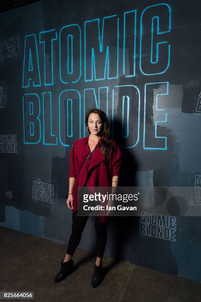 Ania Sowinski attends a special screening of 'Atomic Blonde' hosted by Universal Pictures at Village Underground on August 2, 2017 in London, England.