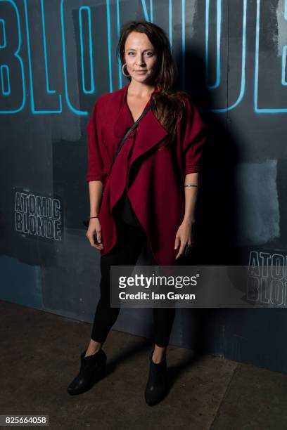 Ania Sowinski attends a special screening of 'Atomic Blonde' hosted by Universal Pictures at Village Underground on August 2, 2017 in London, England.