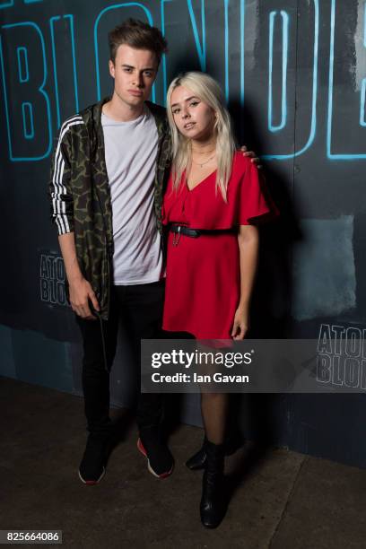 Joe Tasker and Charlotte Hull attends a special screening of 'Atomic Blonde' hosted by Universal Pictures at Village Underground on August 2, 2017 in...